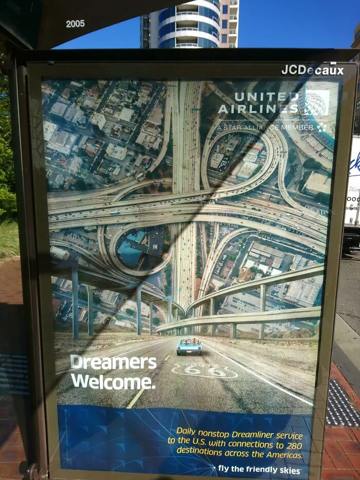 This United Airlines Tourism Pitch For America Is Horrifically Unappealing. (In Sydney, Australia)