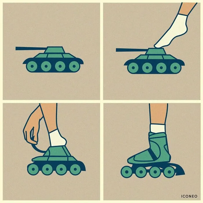 Este artista alemán resalta los problemas de nuestra sociedad a través de estas 16 nuevas ilustraciones