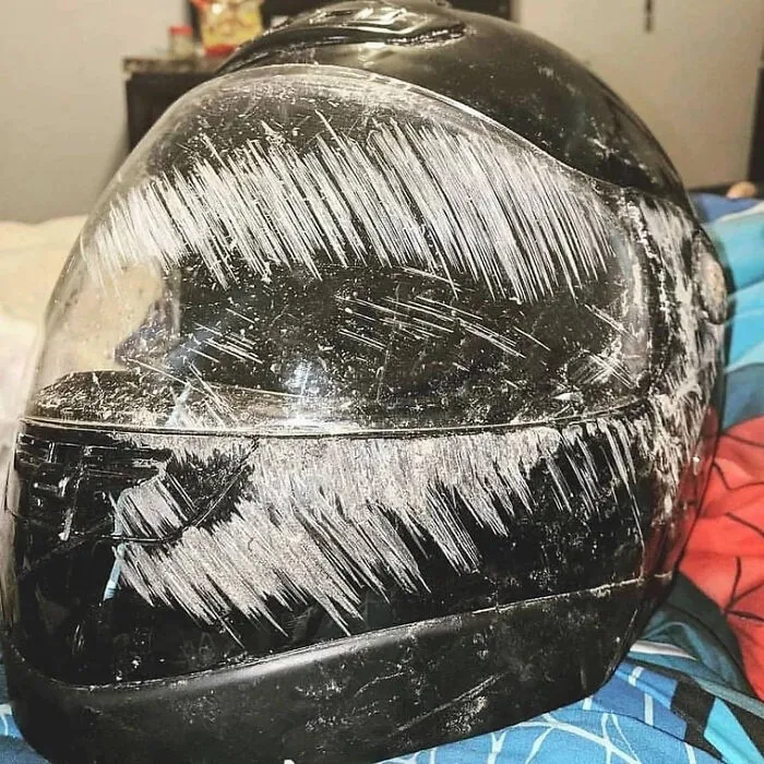 This Is Why You Wear A Helmet