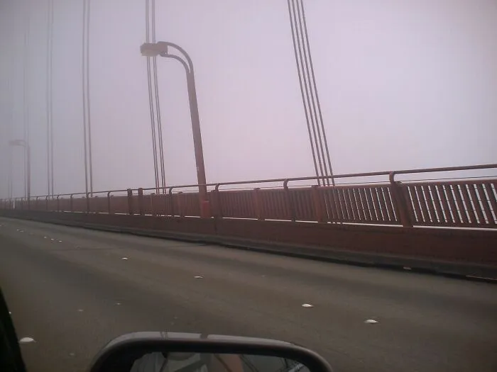 Foto de San Francisco desde el puente Golden Gate