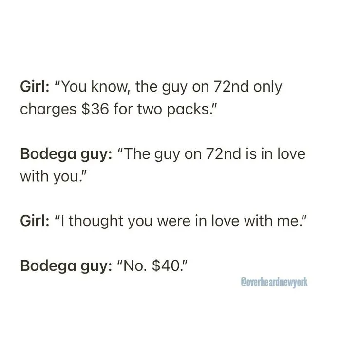 50 Hilarious Conversations That People Overheard In New York And Decided They’re Too Good Not To Share (New Pics)
