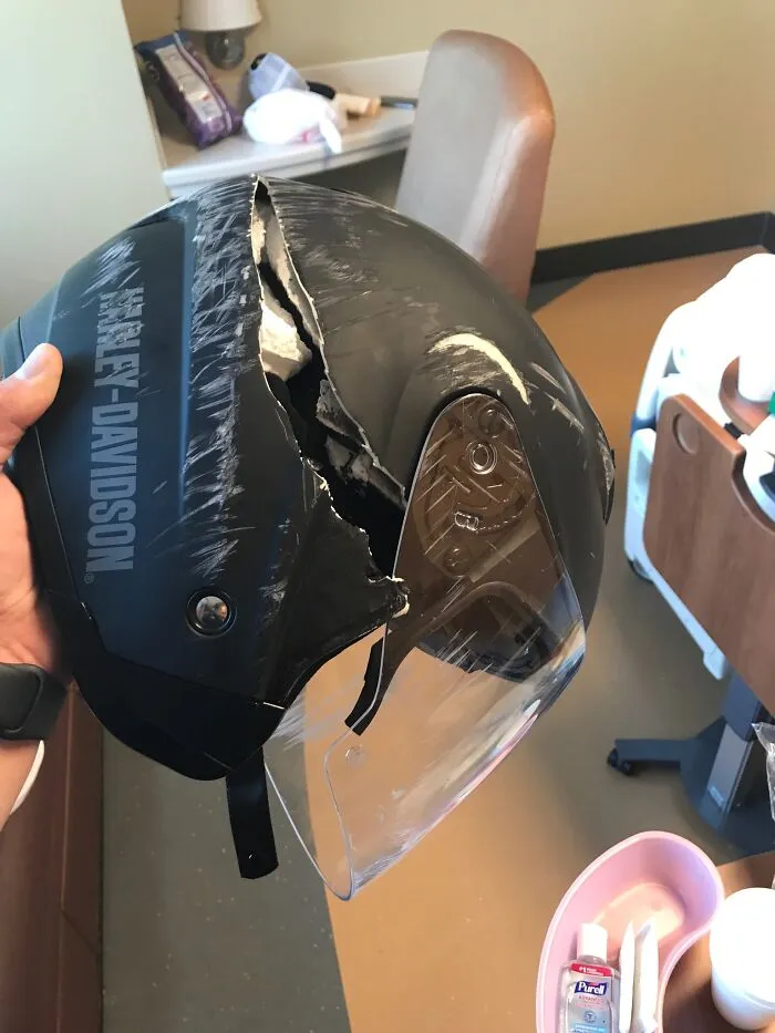 Always Wear A Helmet