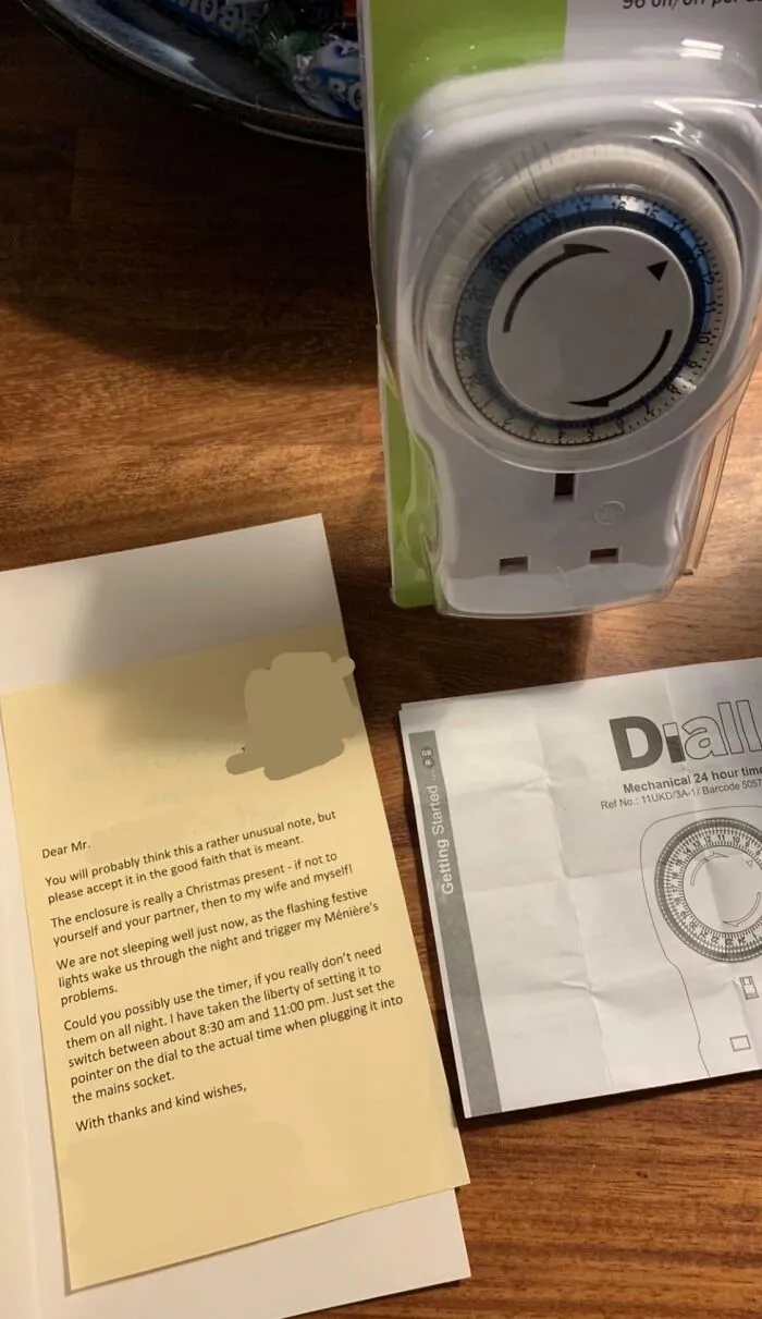 My Brother In Law Received A Very British Christmas Complaint!