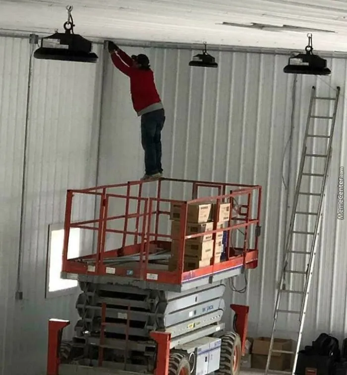 Si tan solo hubiera otra forma de subir ahí