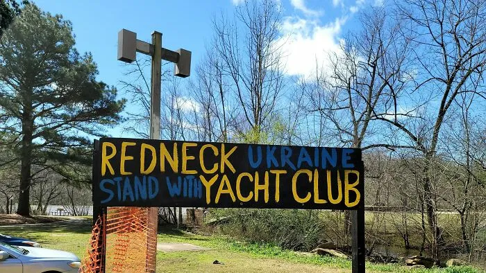 Redneck Ukraine Stand With Yacht Club