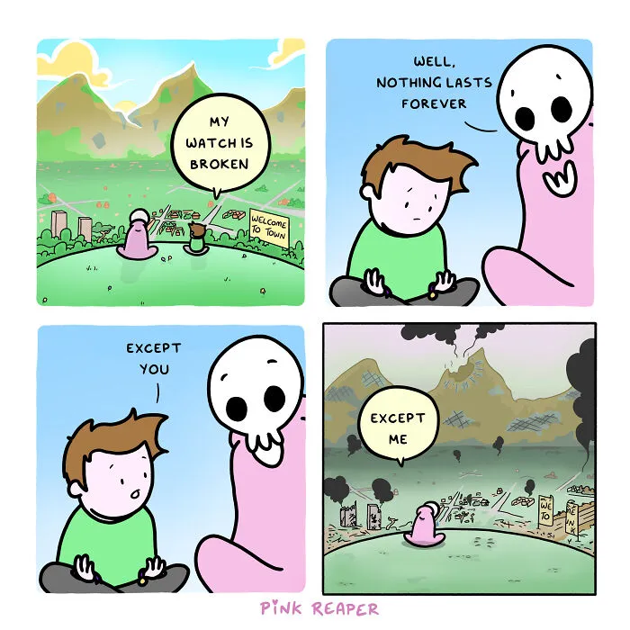 My 28 New Comics About The Brighter Side Of The Grim Reaper