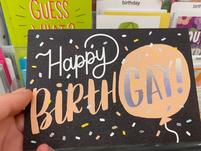 My Friend Sent This To Me, We Call It Birthgay Now