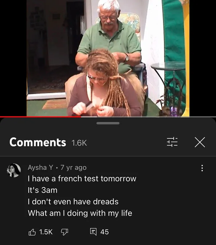 Removing 10-Year-Old Dreadlocks