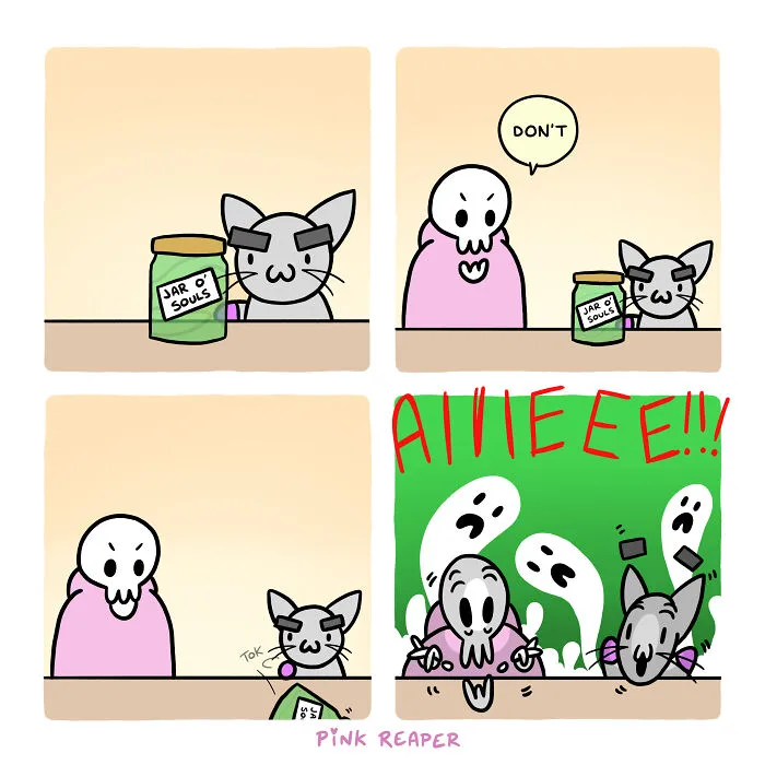 My 28 New Comics About The Brighter Side Of The Grim Reaper