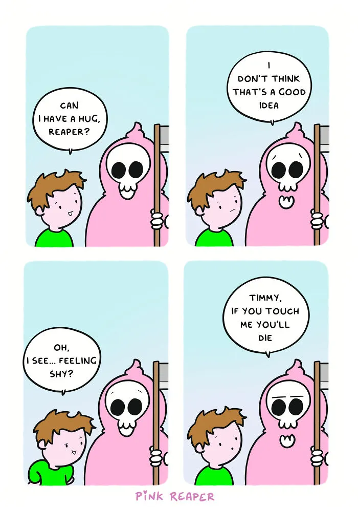 My 28 New Comics About The Brighter Side Of The Grim Reaper