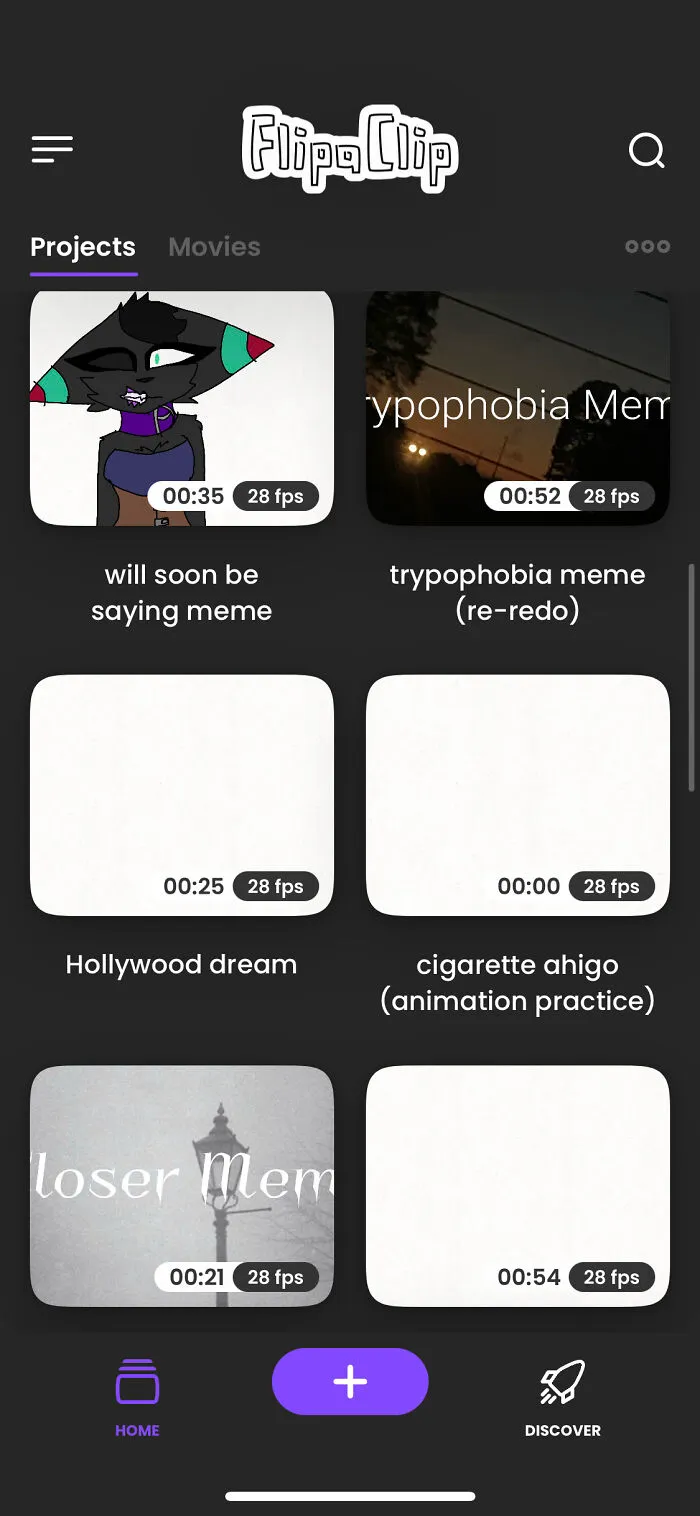 A Whole Ton Of Animations That Will Probably Never Be Finished