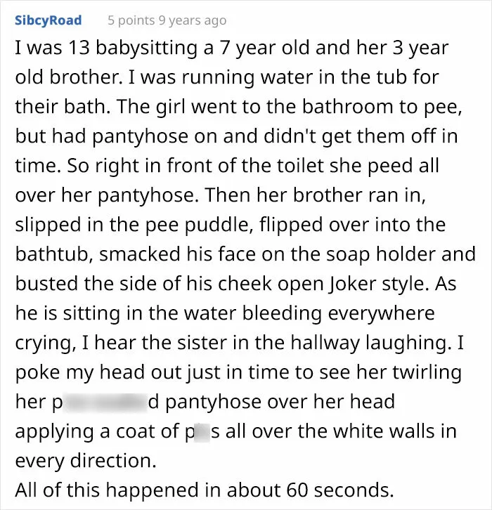 35 Of The Funniest Babysitting Stories That These People Just Had To Share Online