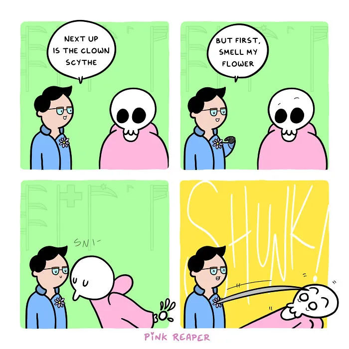 My 28 New Comics About The Brighter Side Of The Grim Reaper