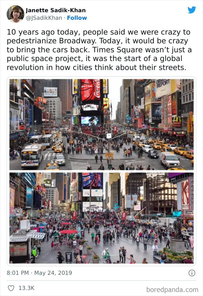 Pedestrianizing Broadway