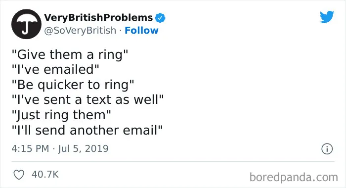 40 Funny “Very British Problems” About The UK Just Being The UK, As Shared On This Twitter Page