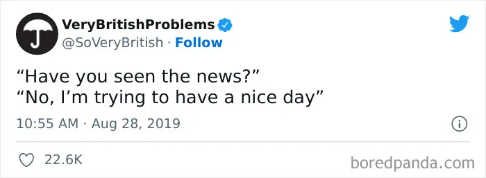 40 Funny “Very British Problems” About The UK Just Being The UK, As Shared On This Twitter Page
