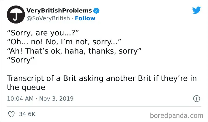 40 Funny “Very British Problems” About The UK Just Being The UK, As Shared On This Twitter Page
