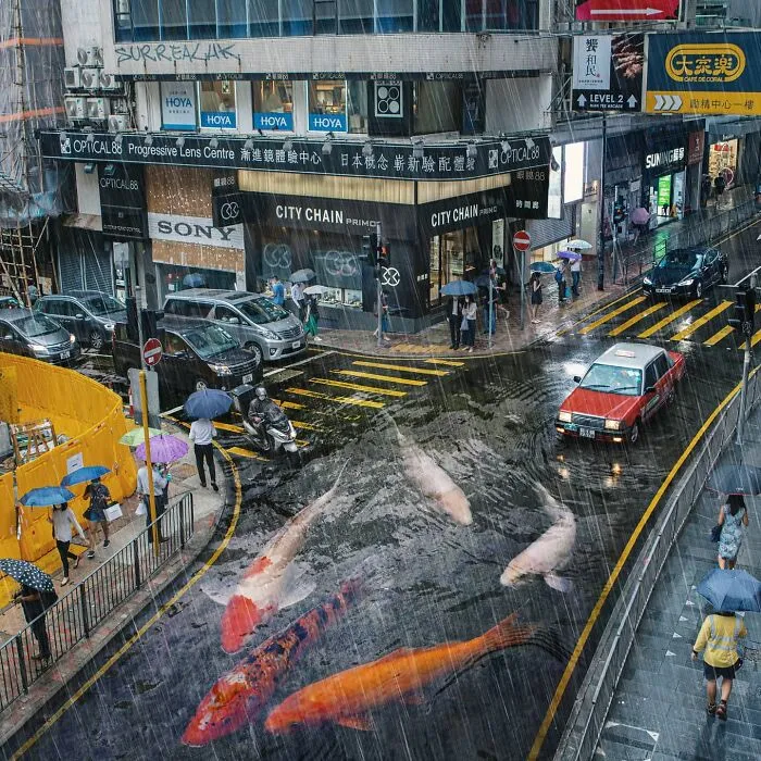 Artist Offers A New Perspective On Hong Kong Through His 60 Surreal Images (New Pics)