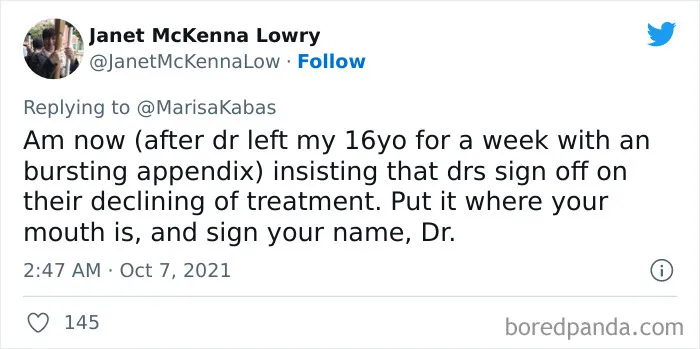 This Twitter Thread Has 35 Women Sharing The Moments A Doctor Completely Ignored Their Concerns, And Now They Have To Face The Consequences