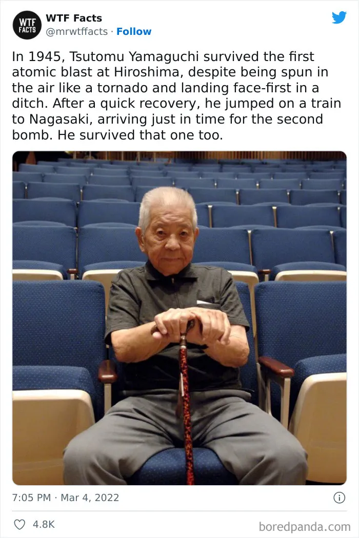 50 Random Facts That Sound Super Weird But Are Totally True, As Shared By This Twitter Account (New Pics)