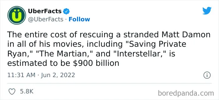 50 Random And Interesting Facts Shared On This Wildly Popular Twitter Page (New Pics)