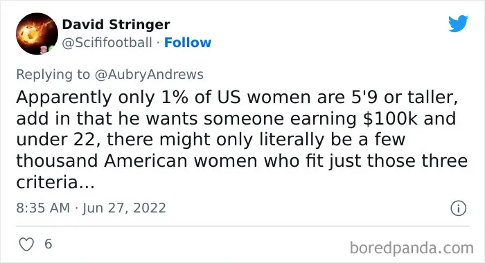 People Are Roasting This Guy's Insane Demands For Women In His Tinder Bio, Here Are 50 Of The Most Savage Tweets