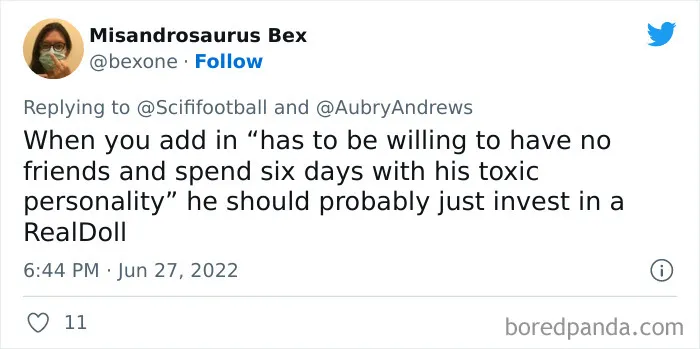 People Are Roasting This Guy's Insane Demands For Women In His Tinder Bio, Here Are 50 Of The Most Savage Tweets