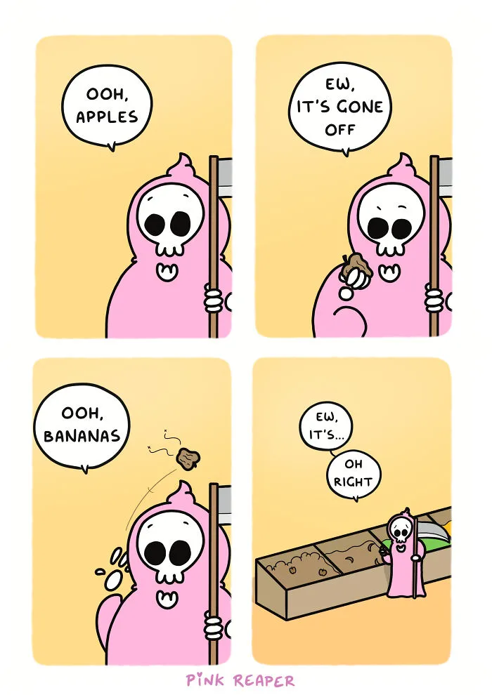 My 28 New Comics About The Brighter Side Of The Grim Reaper