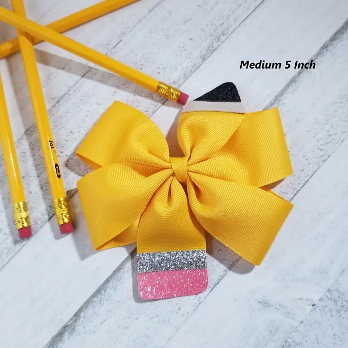 Started Making Hair Bows At The Start Of The Pandemic. Currently Working On Back To School Bows.