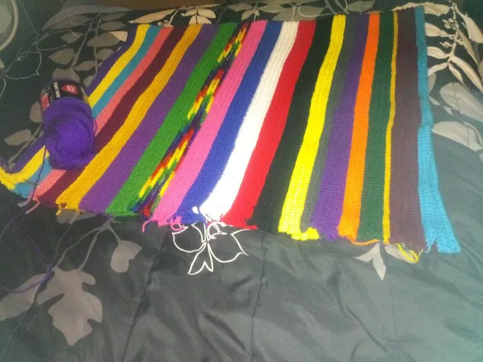 My Blanket. I Call It "Peace And Tranquility "