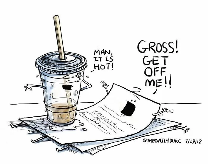 Artist Creates Comics To Show Things Based On The Perspective Of Non-Living Objects (30 New Pics)