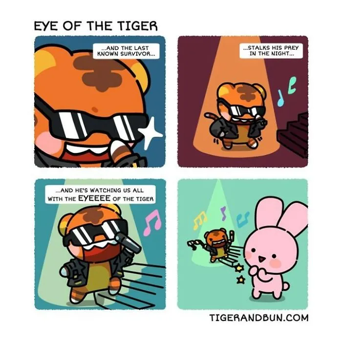 I Created Comics About A Tiger And Bunny Inspired By My Life With My Husband (30 Pics)