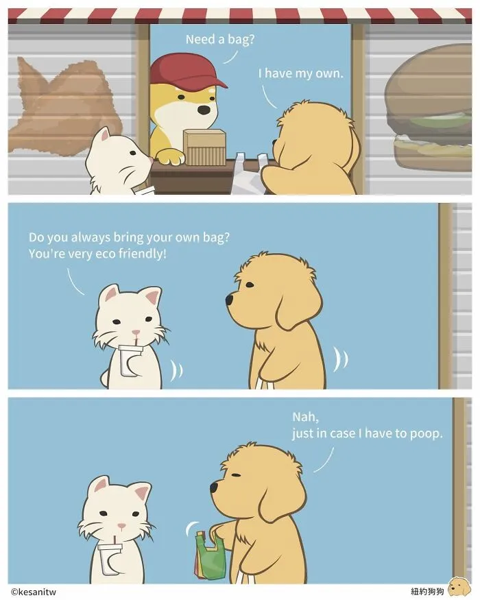 Artist Creates Comics About What It Would Be Like If Animals Were Human (26 New Pics)