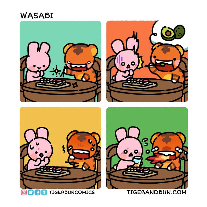 I Created Comics About A Tiger And Bunny Inspired By My Life With My Husband (30 Pics)