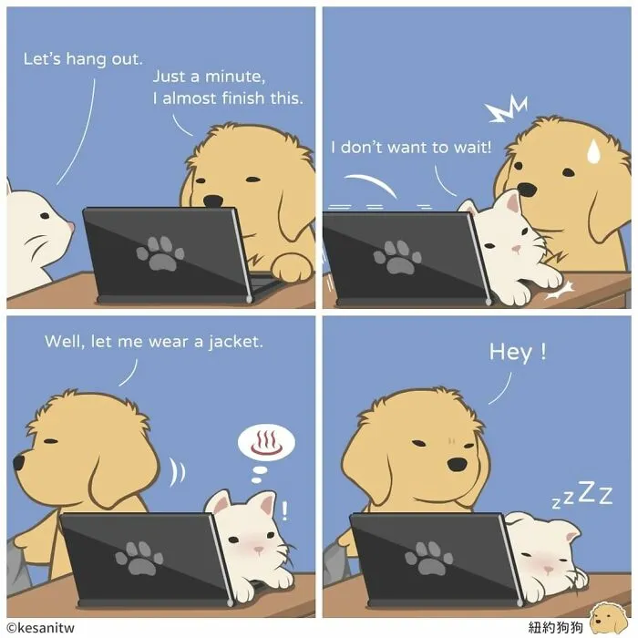 Artist Creates Comics About What It Would Be Like If Animals Were Human (26 New Pics)