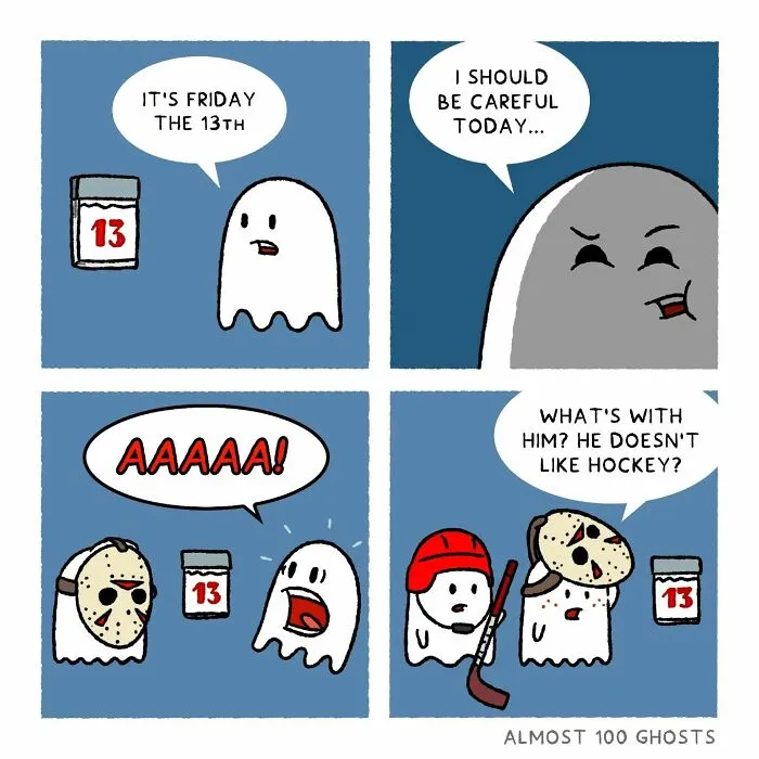 This Artist Makes Adorable Comics Showing The Funny Side Of The Afterlife (35 Pics)