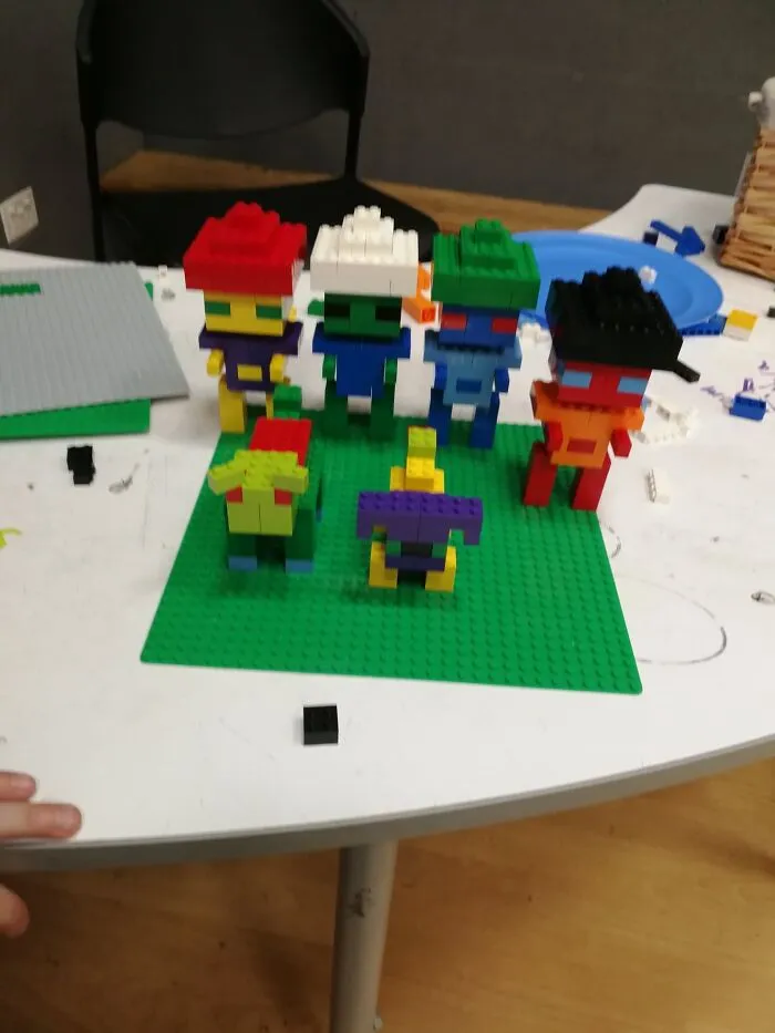 I Don't Have A Photo Of The Actual Fail, But This Was Something One Of The Kids Spent Ages On At Work, And I Dropped As I Was Putting It Up In 'A Safe Place'!