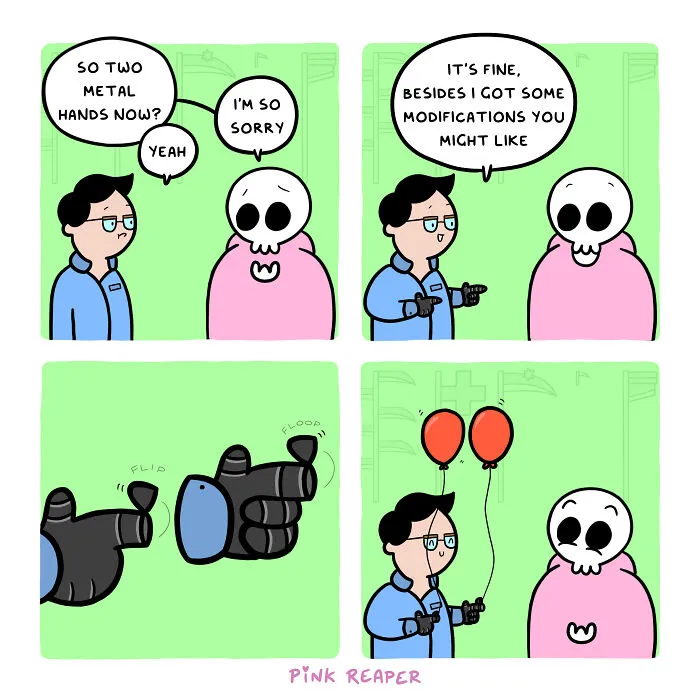 My 28 New Comics About The Brighter Side Of The Grim Reaper