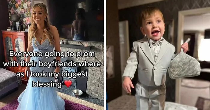 16-Year-Old Mom Goes Viral After Taking Her Toddler To Prom As Her Date