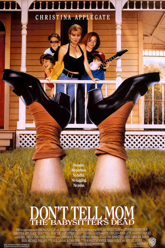 Poster for Don't Tell Mom the Babysitter's Dead movie
