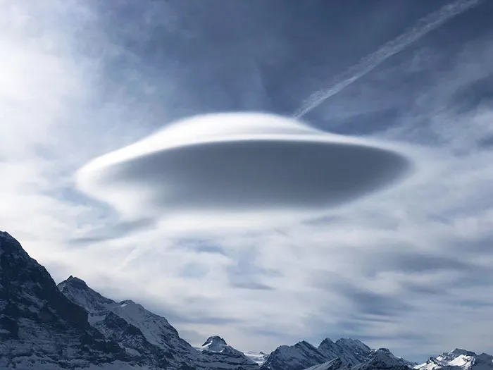 Una nube de aspecto sospechoso