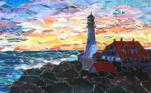 I Spend Hundreds Of Hours Creating Glass Mosaics Of The Places And Things I Love (8 Pics)