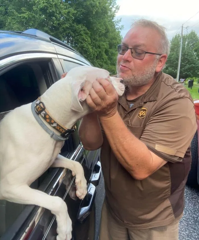 We Would Really Like To Send A Huge Shout Out To Two Men Who Saved Our Dog Today