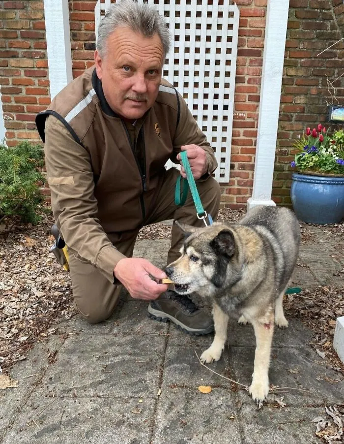 Our Dear Dog, Drew Crossed Over The Rainbow Bridge About A Week Ago.so A Few Weeks Back I Made Sure To Get A  Picture Of Him With One Of His Favorite People! Thank You For The Love And Compassion