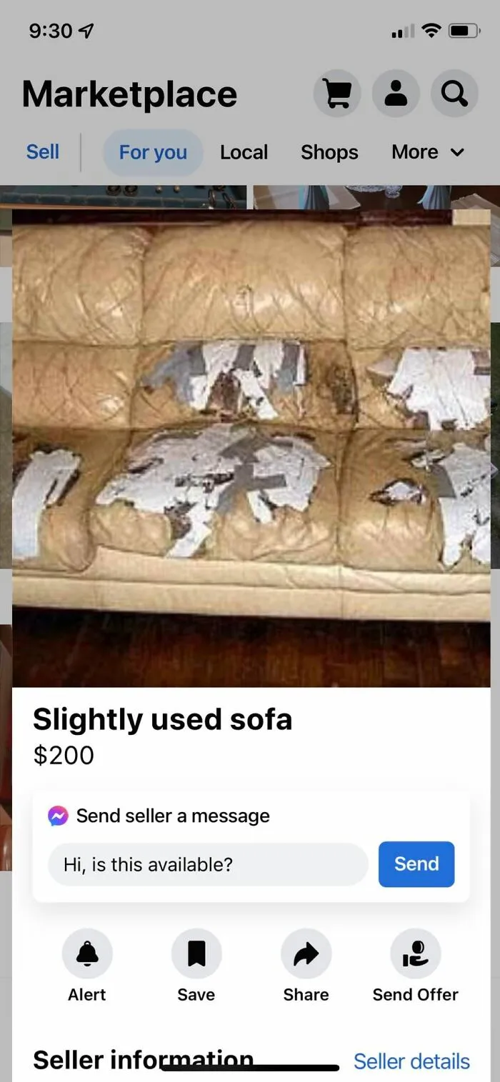 50 Times People Had Enough Of The Weird Things Getting Sold On Marketplace, Said “That's It, I'm FB Marketplace Shaming” And Shared It On This Group