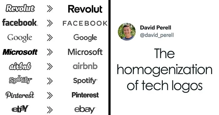 Person Reveals Why Popular Brands Are Changing Their Logos To Look Similar, Goes Viral On Twitter