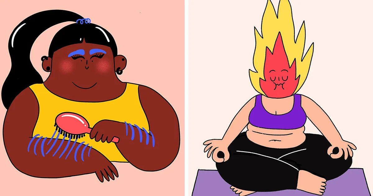 Esta artista francesa crea ilustraciones que desafían los estándares sociales para las mujeres (16 imágenes nuevas)