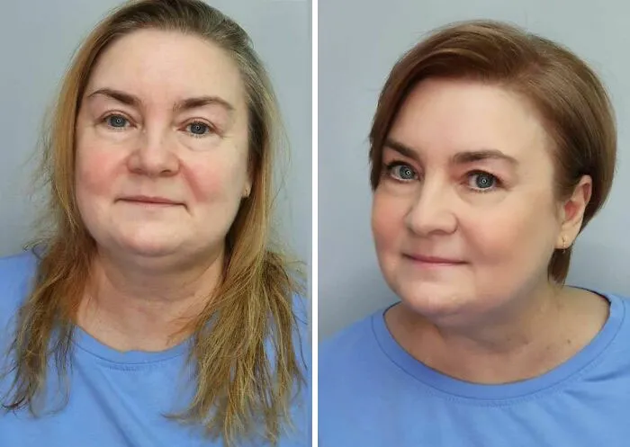 30 Mujeres pidieron a este dúo de estilistas que les «hicieran algo», pero sin saber lo que querían, y este es el resultado al estilo libre (nuevas fotos)