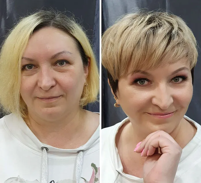 30 Mujeres pidieron a este dúo de estilistas que les «hicieran algo», pero sin saber lo que querían, y este es el resultado al estilo libre (nuevas fotos)