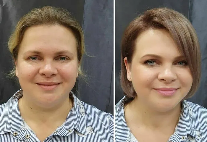 A Makeup Artist And Hairstylist Post 30 Before-And-After Shots Of Clients Who Told Them To "Do Something" (New Pics)